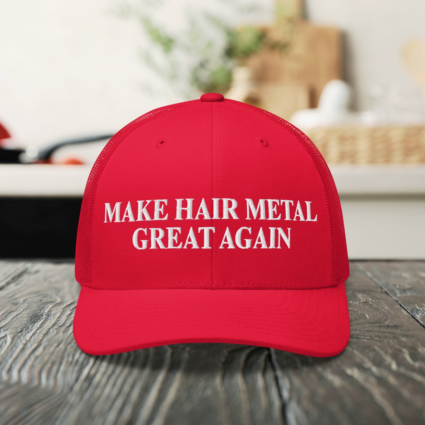 MAKE HAIR METAL GREAT AGAIN Trucker Cap