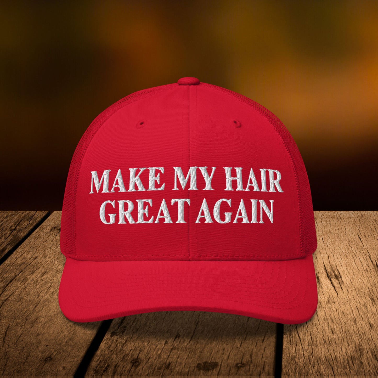 MAKE MY HAIR GREAT AGAIN Trucker Cap