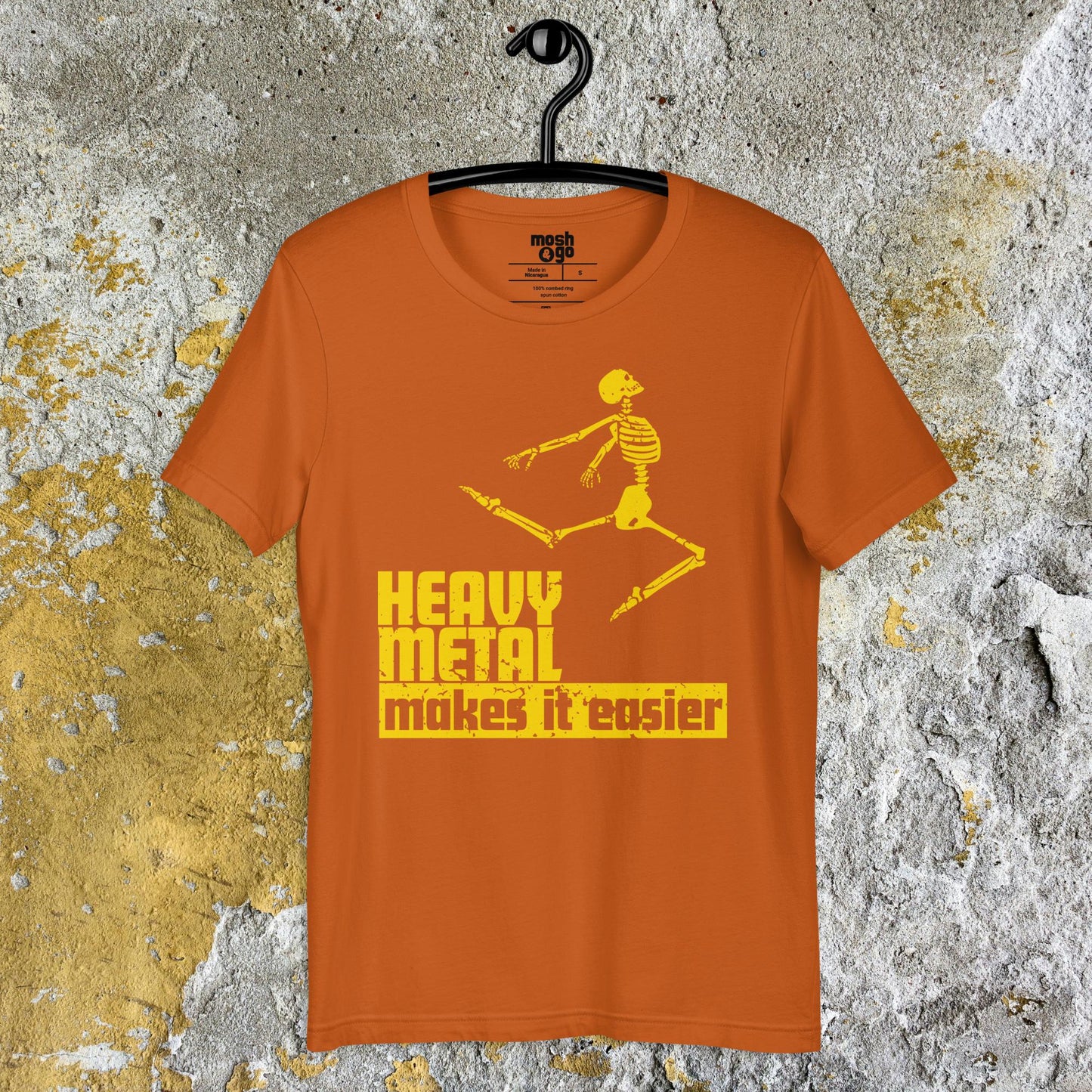 HEAVY METAL MAKES IT EASIER t-shirt
