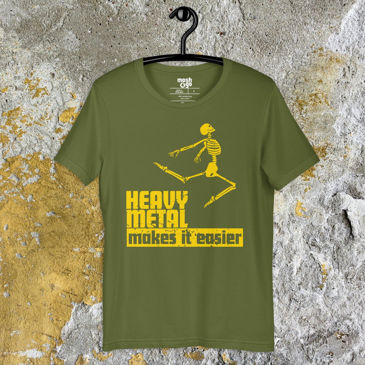 HEAVY METAL MAKES IT EASIER t-shirt