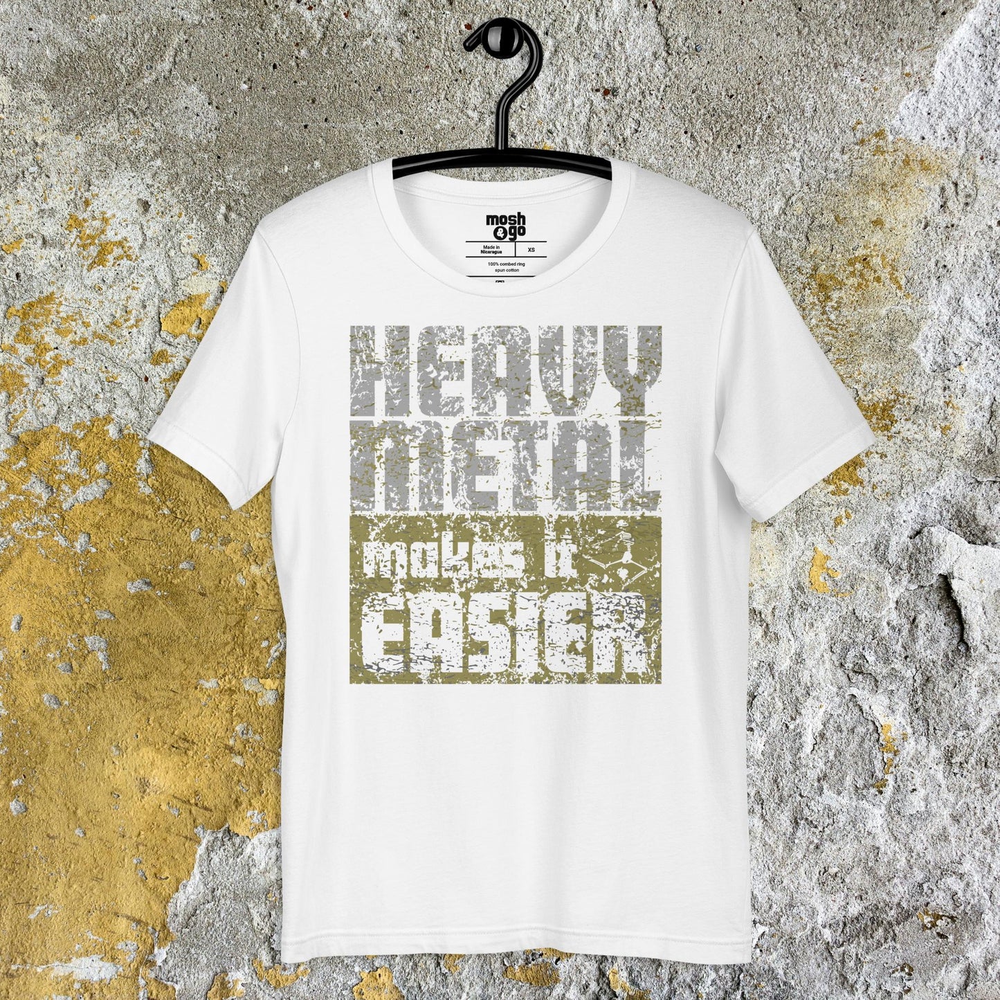 HEAVY METAL MAKES IT EASIER t-shirt