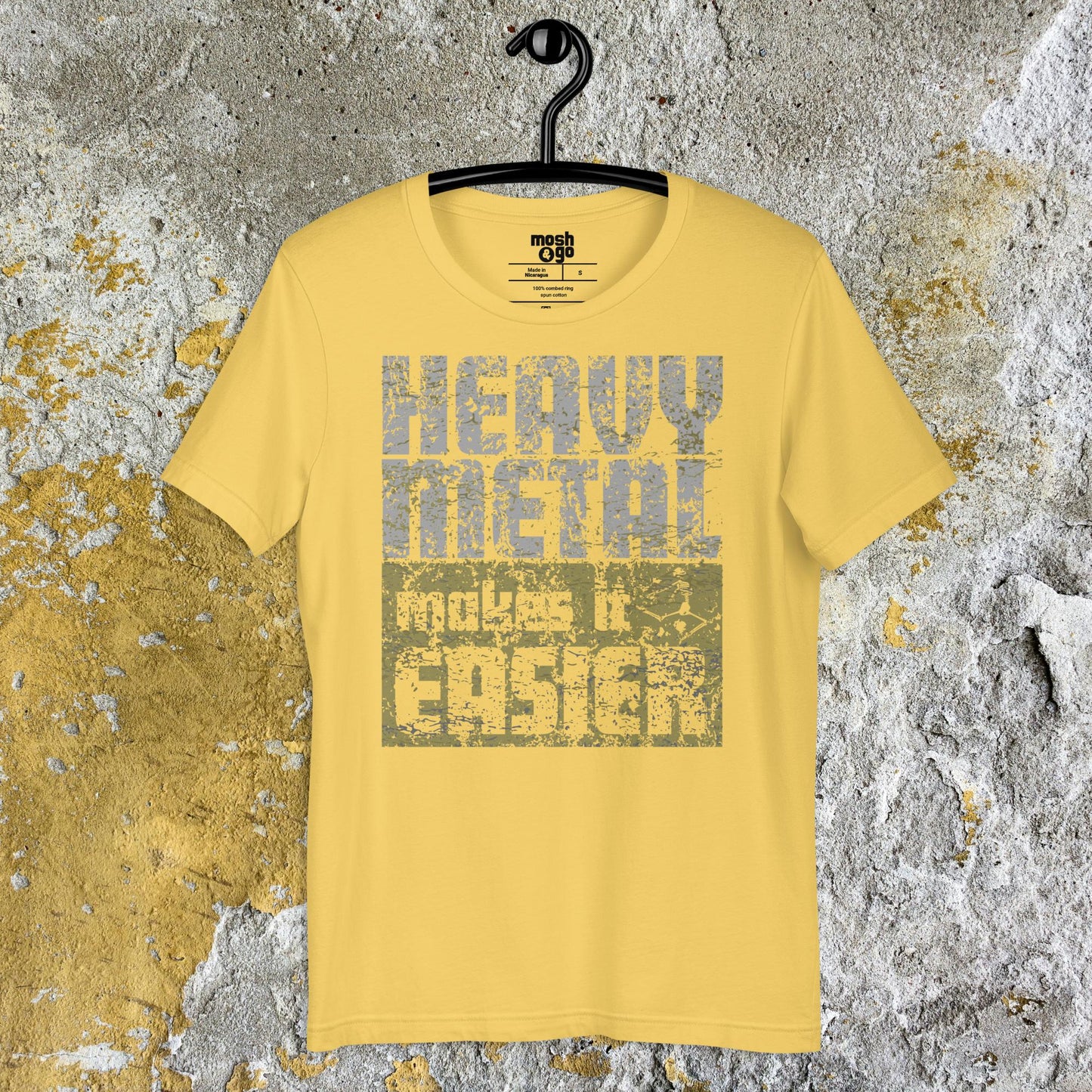 HEAVY METAL MAKES IT EASIER t-shirt